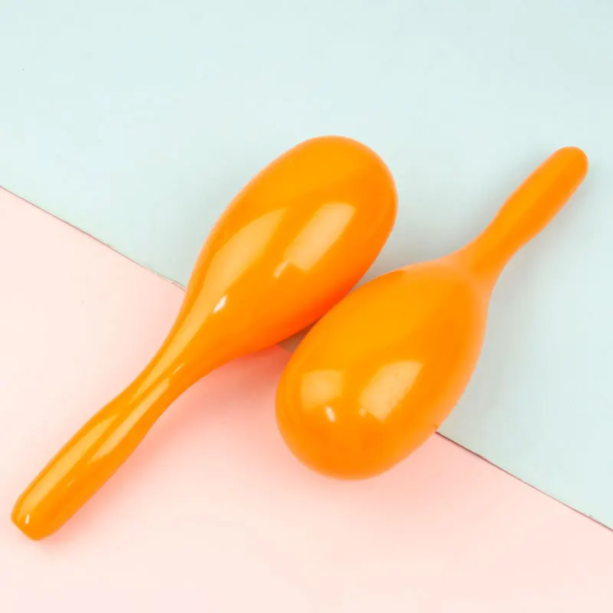 Plastic Maracas / Hand Percussion Shakers